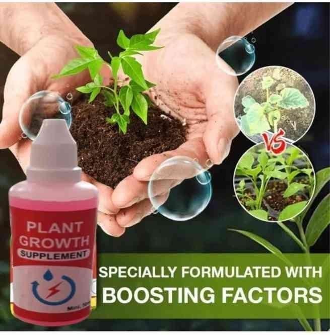 Plant Growth Enhancer Supplement (Pack of 1) - Hariyali Hub