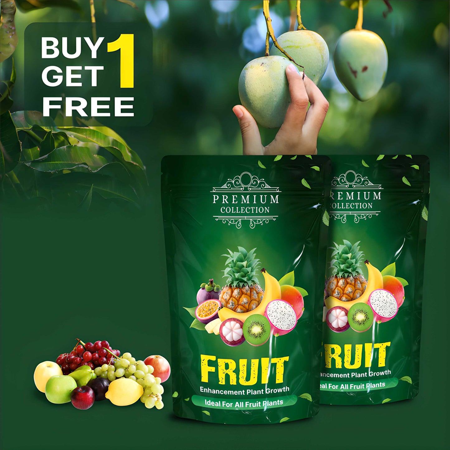 Premium Fruit Enhancement Plant Growth (Pack of 2) - Hariyali Hub