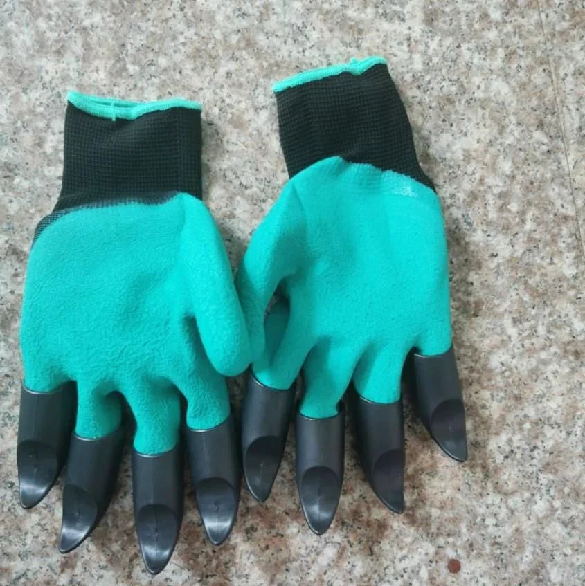 Waterproof Gardening Gloves With Claws for Easy Digging and Planting - Hariyali Hub