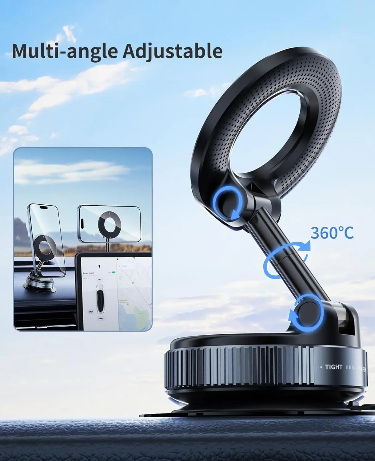 Vacuum Suction Magnetic Bracket esippn-xy