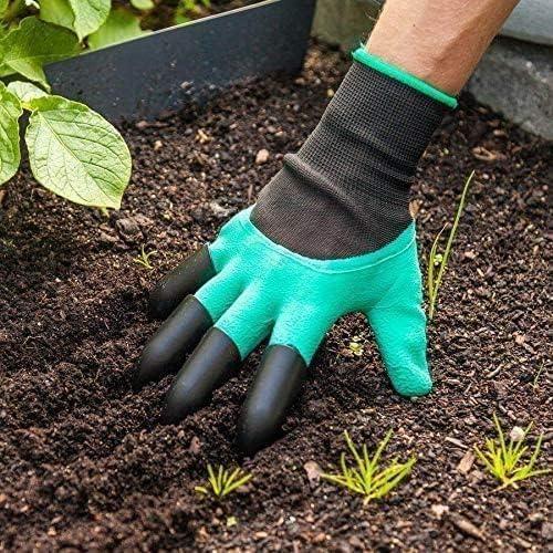 Waterproof Gardening Gloves With Claws for Easy Digging and Planting - Hariyali Hub