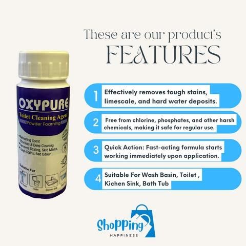 OxyPure Toilet Cleaning Agent 100 gm (Pack of 2) esippn-xy